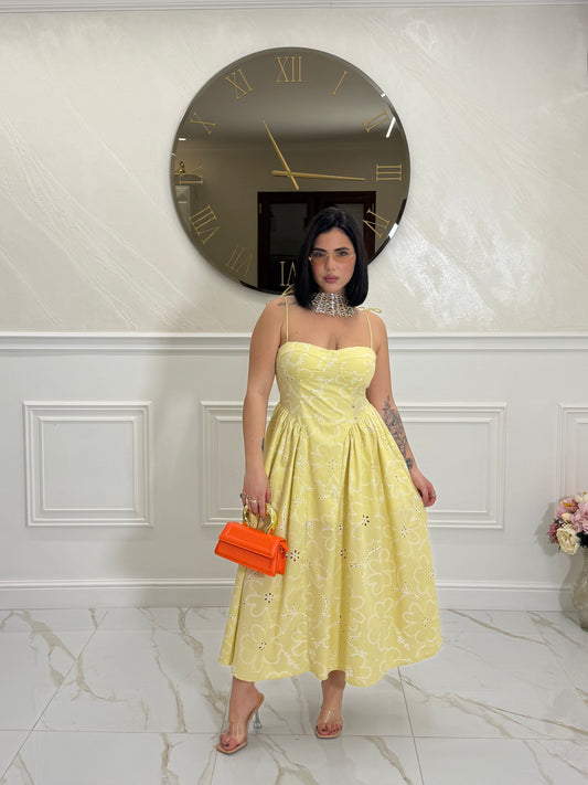 Dress Montecarlo Yellow