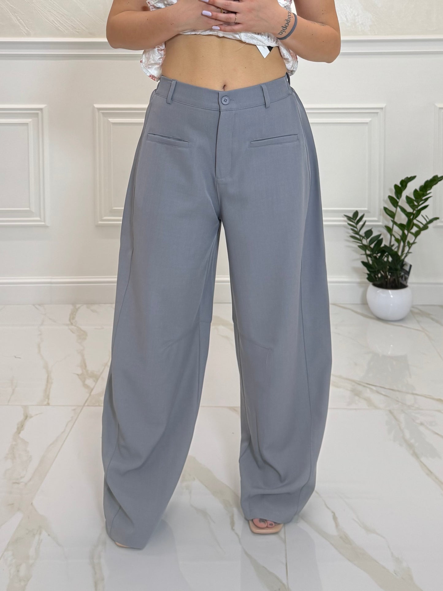 Pantalone Zara Grey