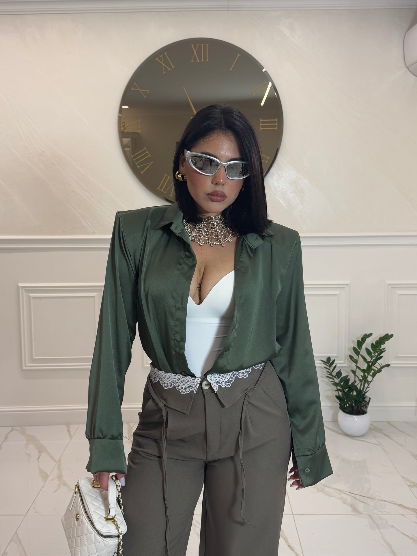 Camicia Raso Militar