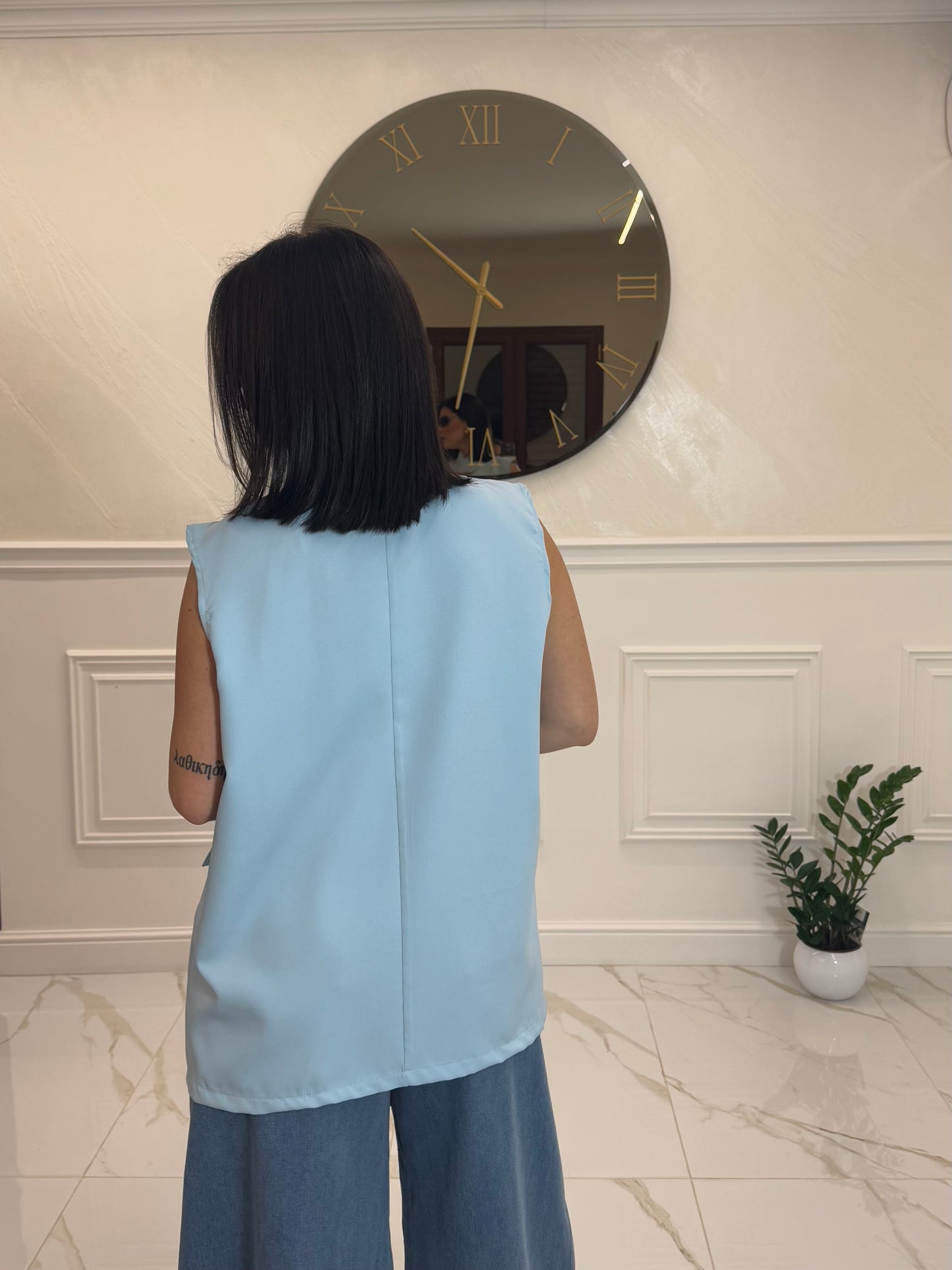Blazer Haley Azzurro