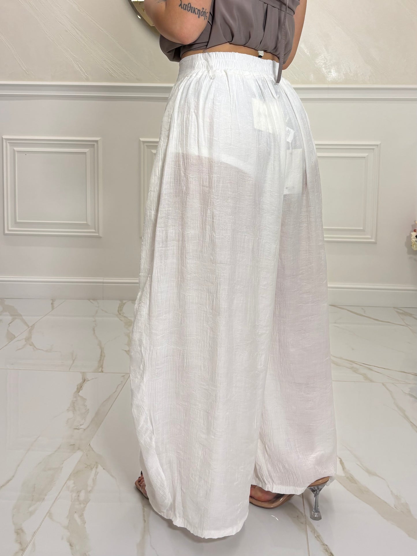 Pantalone Wind White