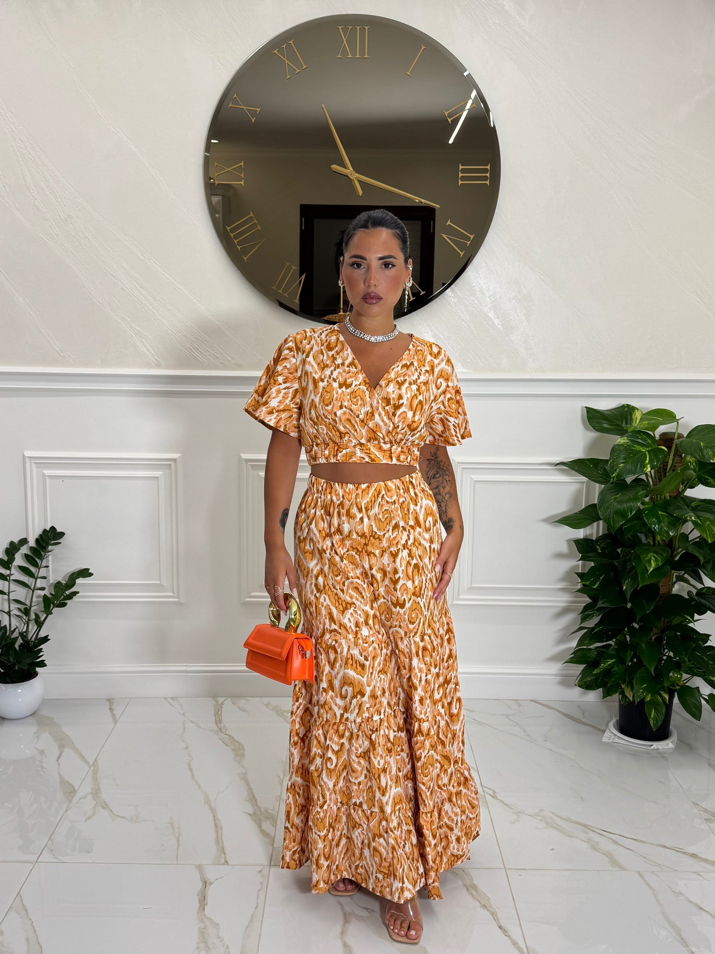 Coordinato Fantasy Orange