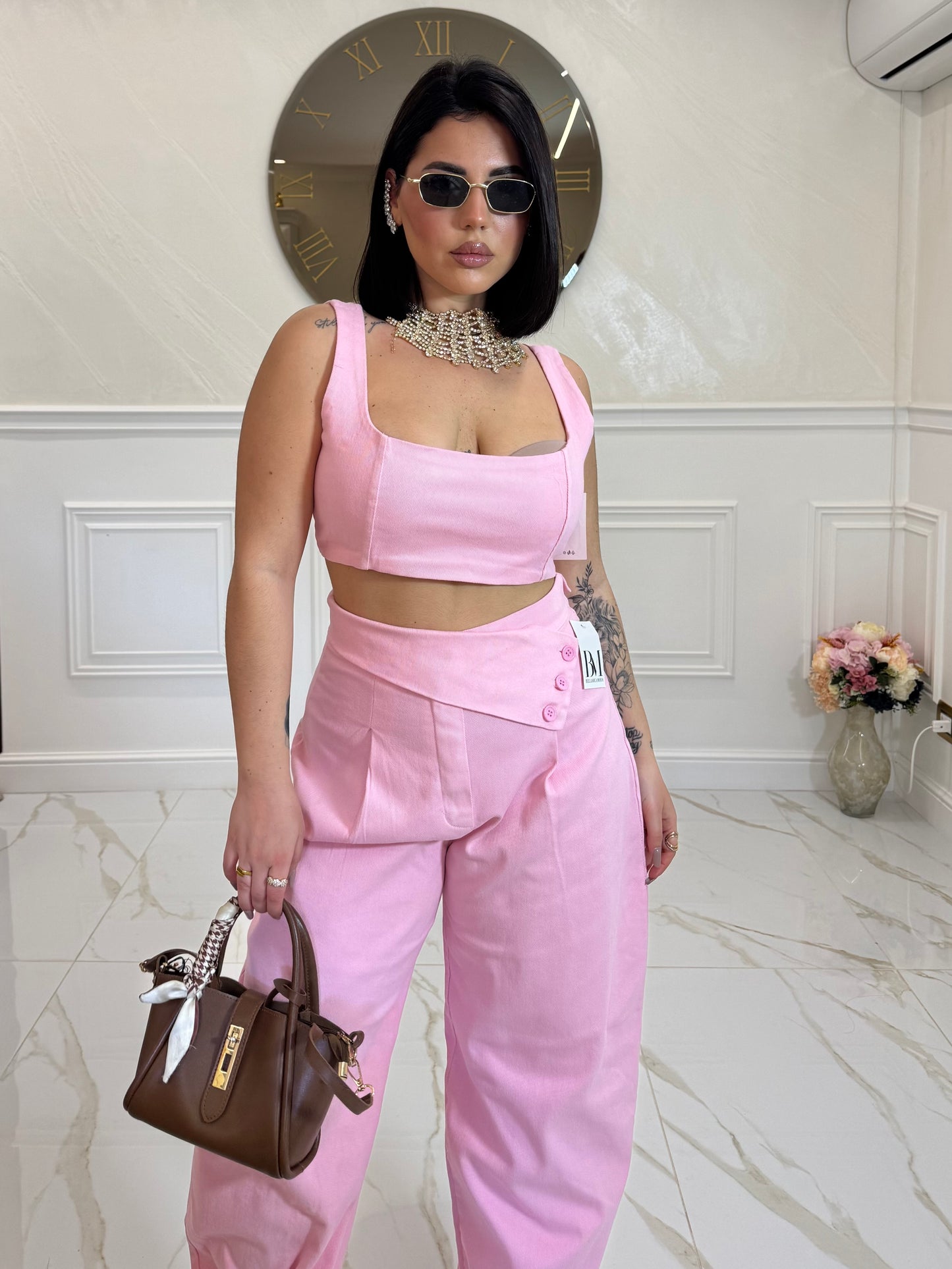 Cordinato Spring Rosa