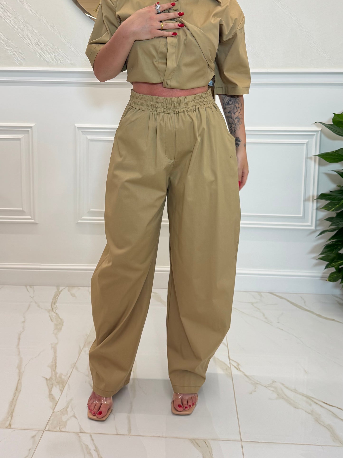 Coordinato Flame Cammello