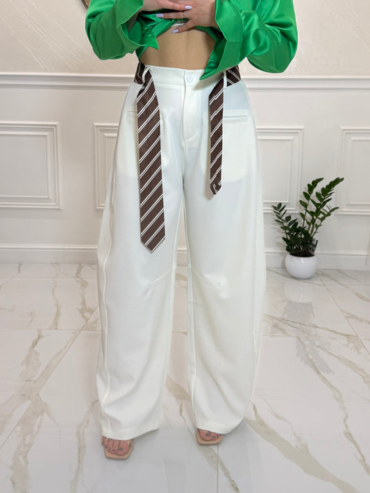 Pantalone Zara White