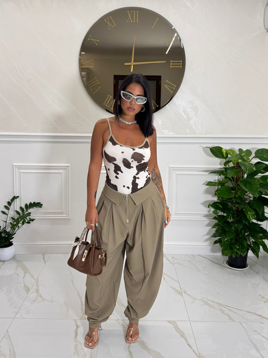 PANTALONE JOGGER BEIGE