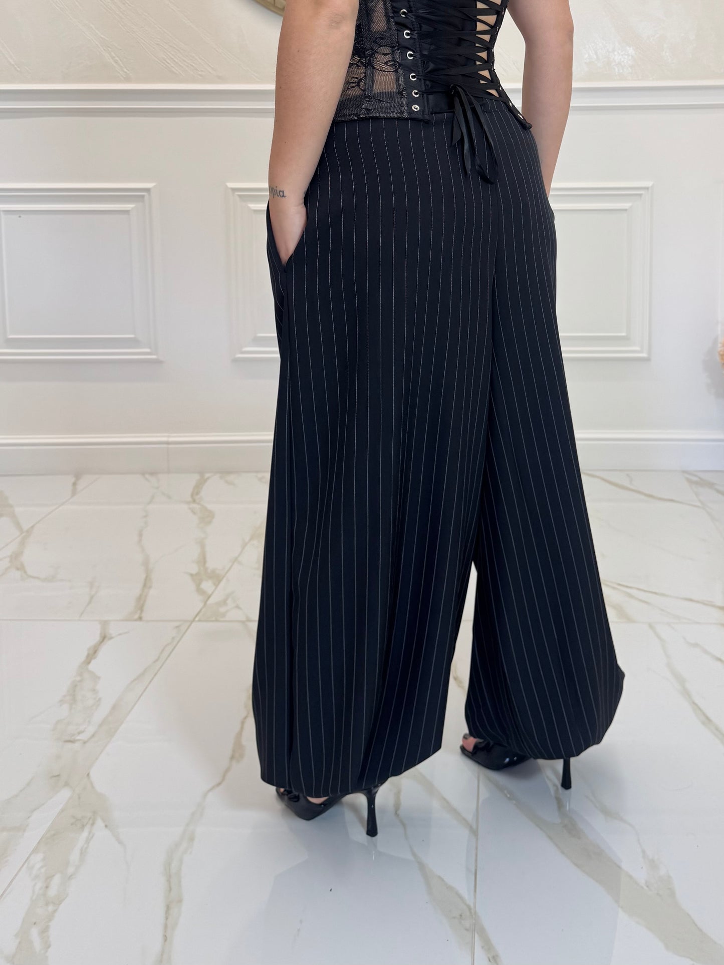 Pantalone tiger Black