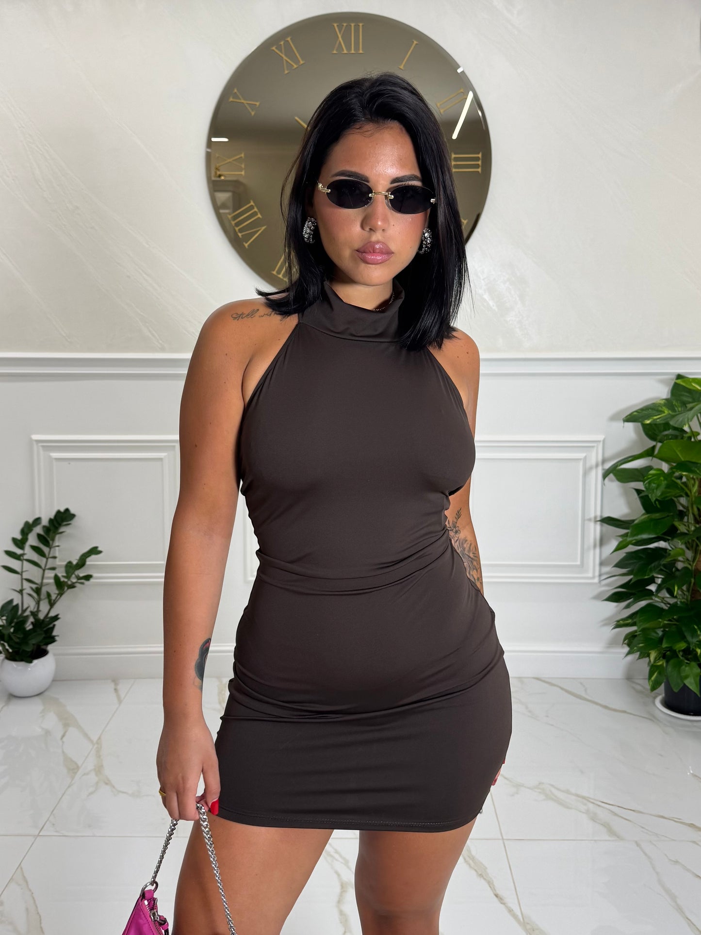 Dress St. Tropez Brown