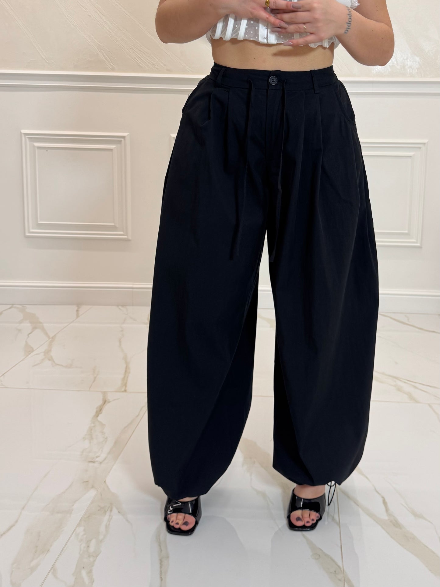 Pantalone Noir Black