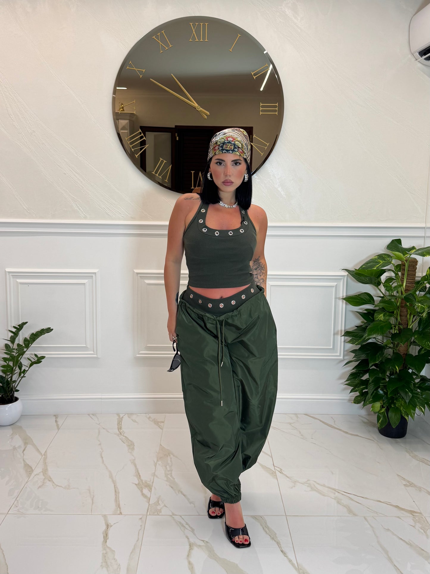 Coordinato Baddie Green