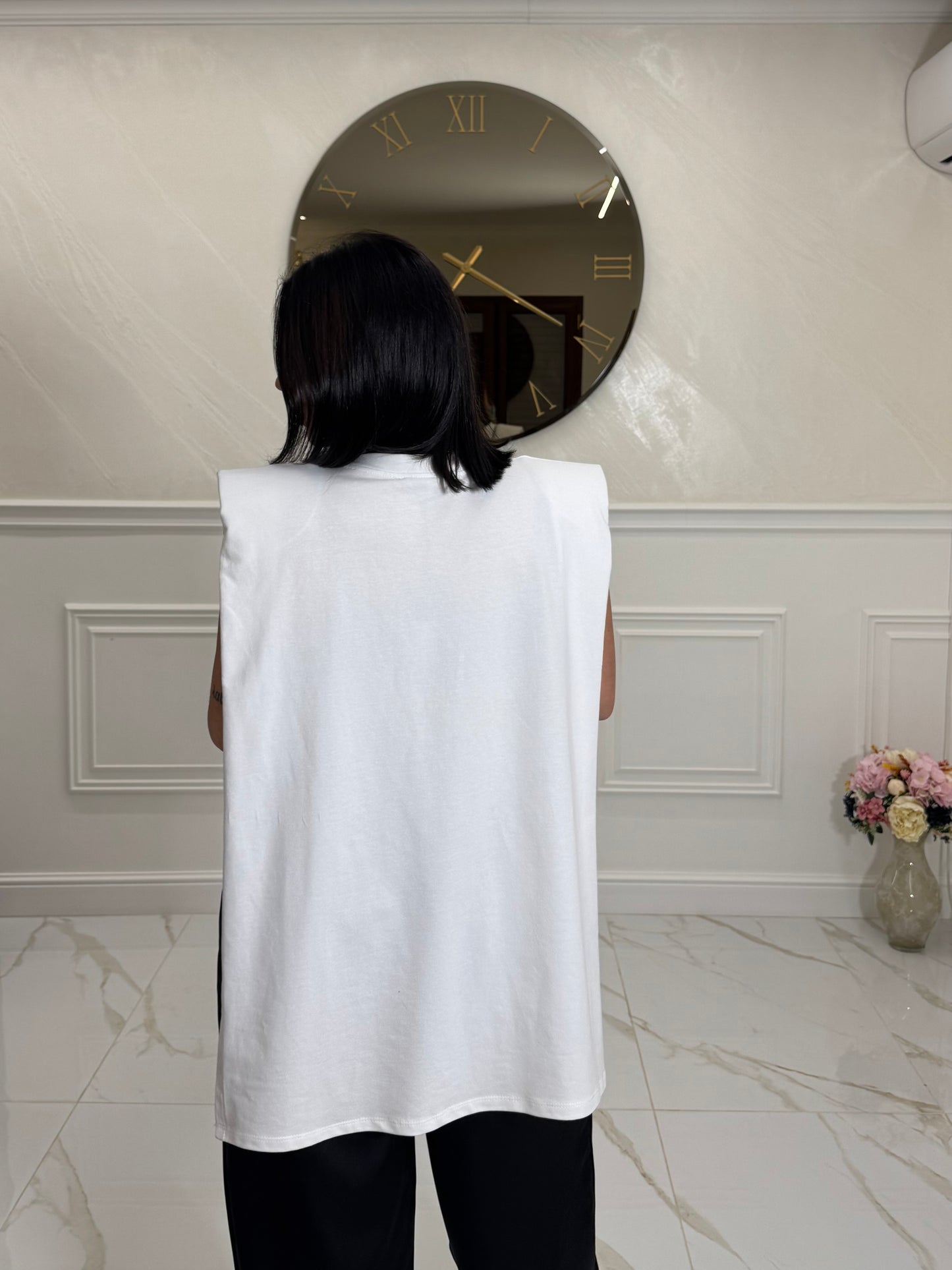 T-Shirt Open Airbag White