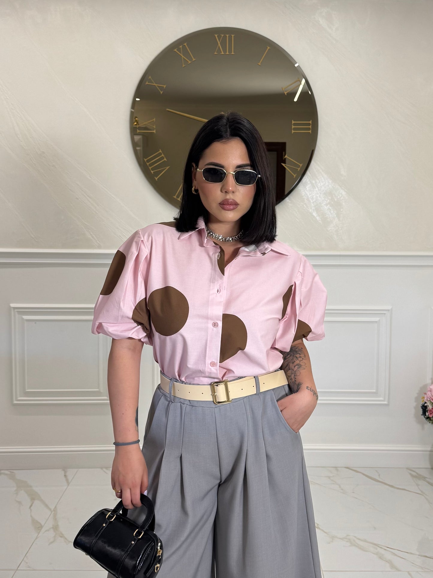 Camicia Bubble Pink