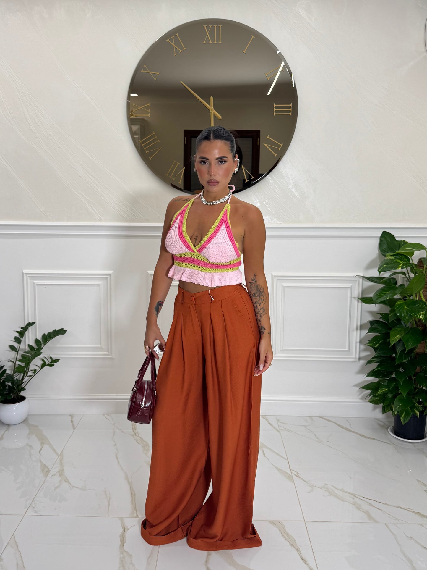 Top CROCHET VARI COLORI