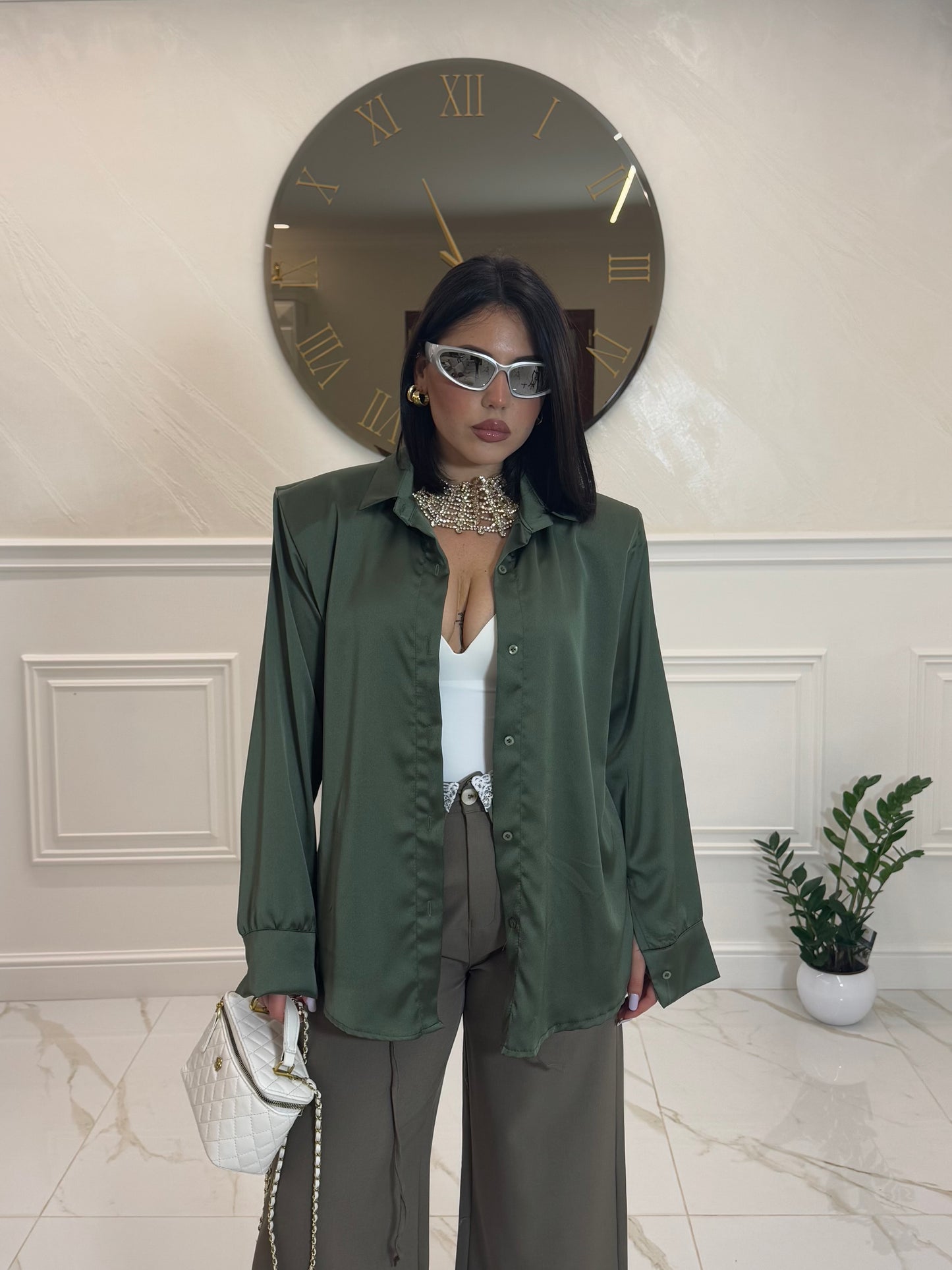 Camicia Raso Militar