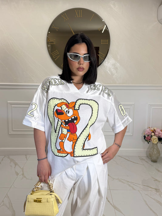T-Shirt Basketball White