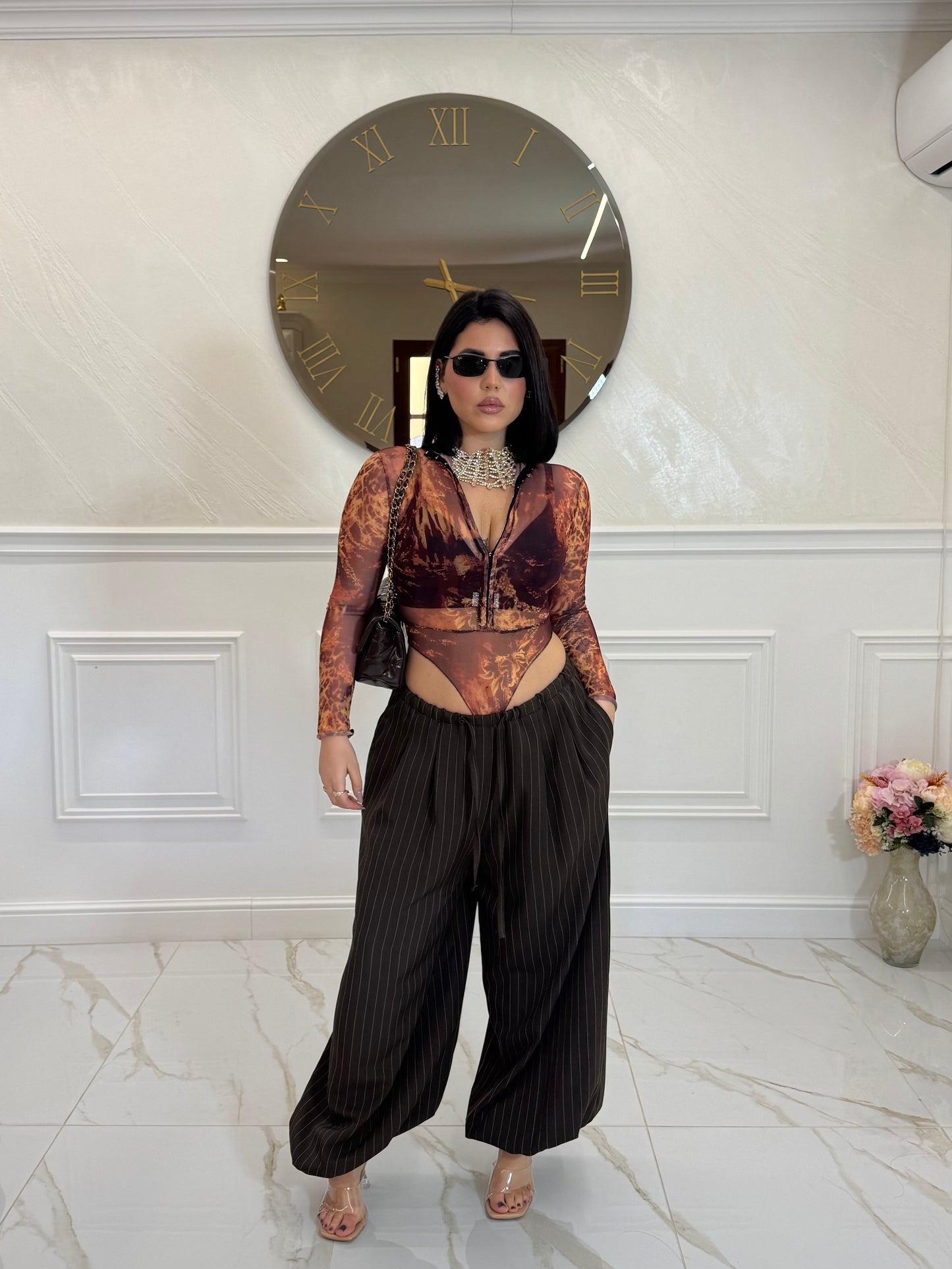Pantalone Tiger Marrone