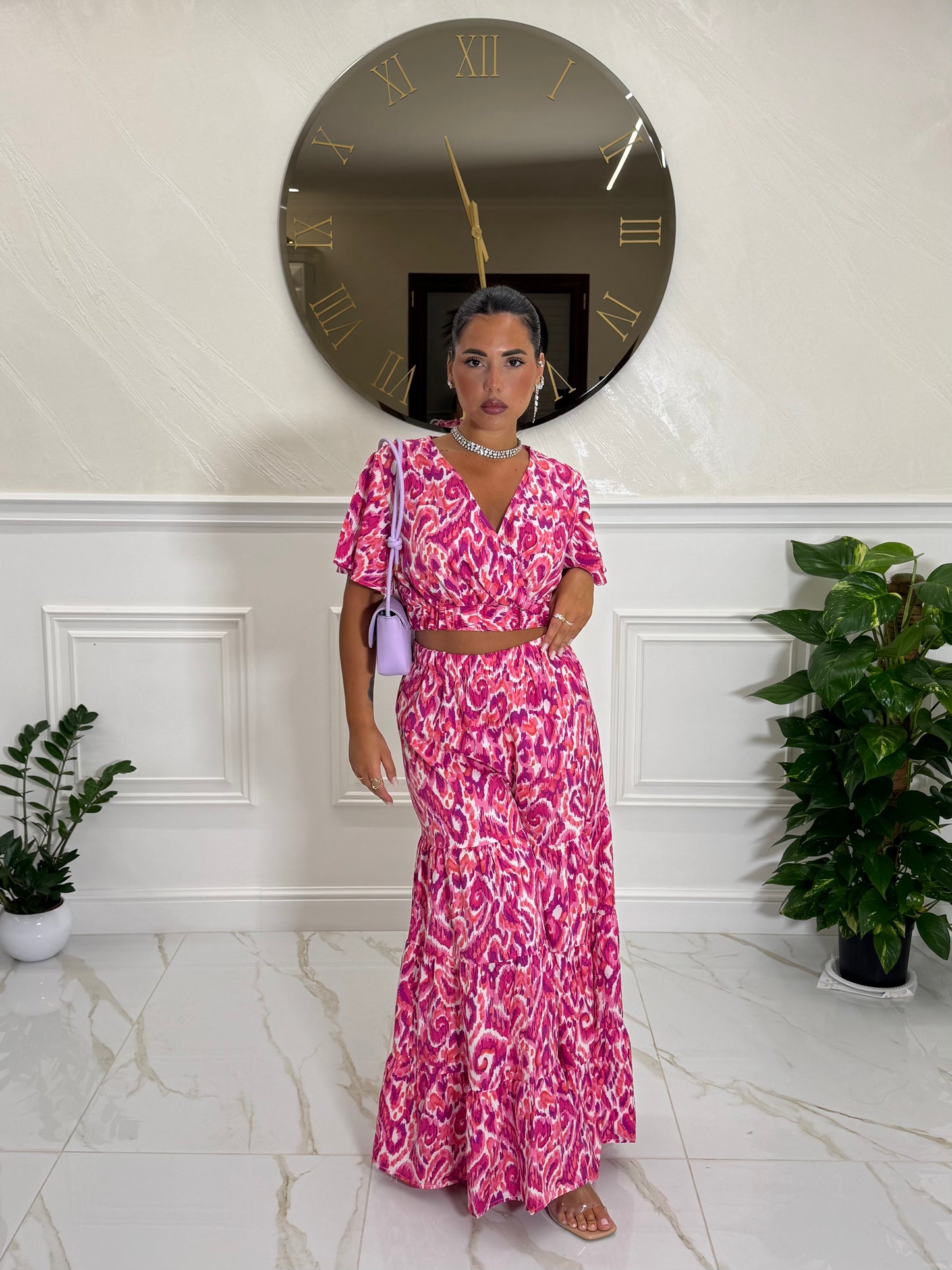 Coordinato Fantasy Fucsia