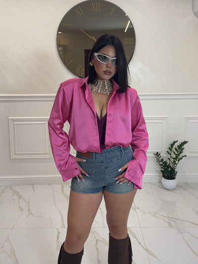 Camicia Raso Pink