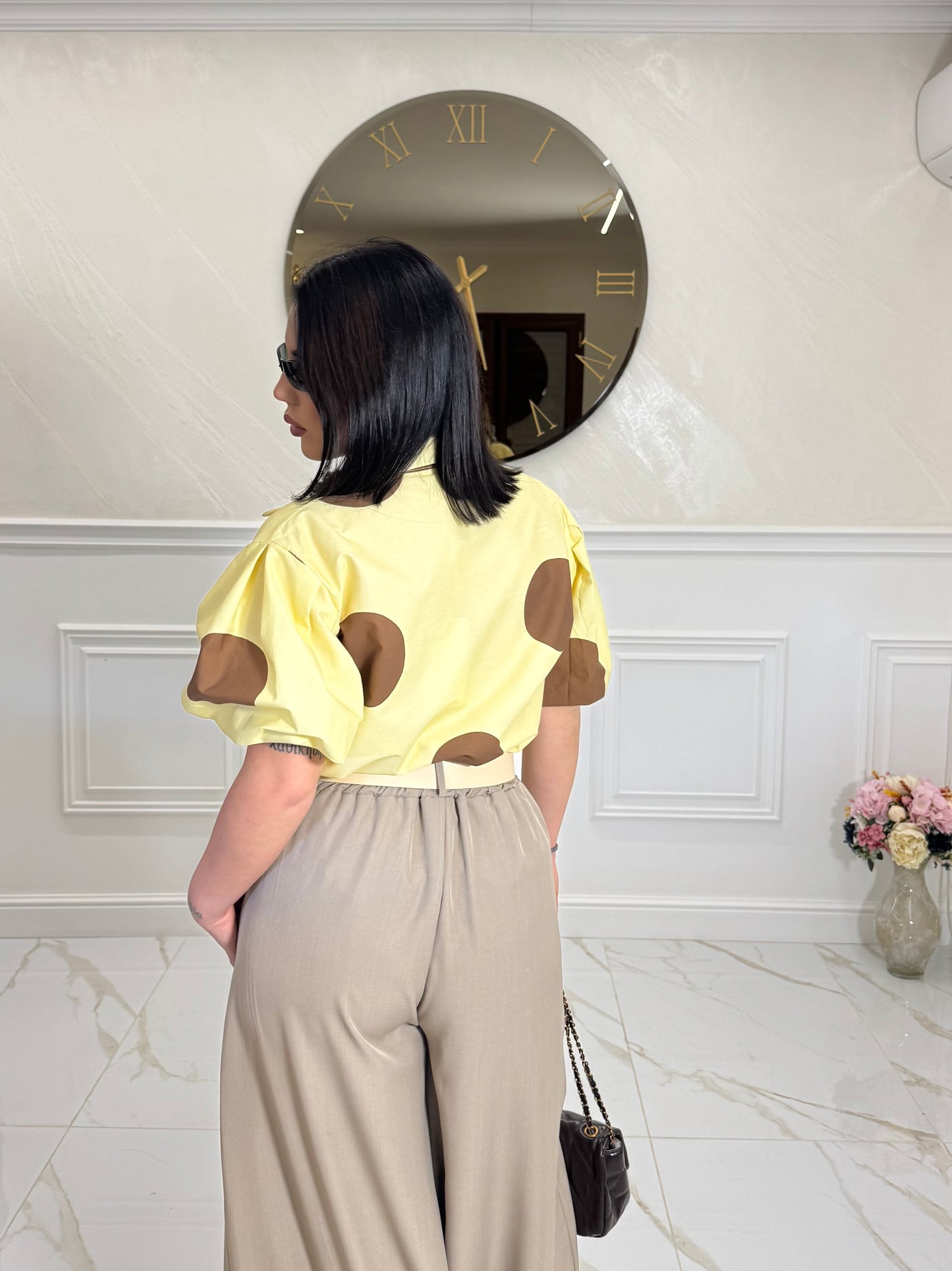 Camicia Bubble Yellow