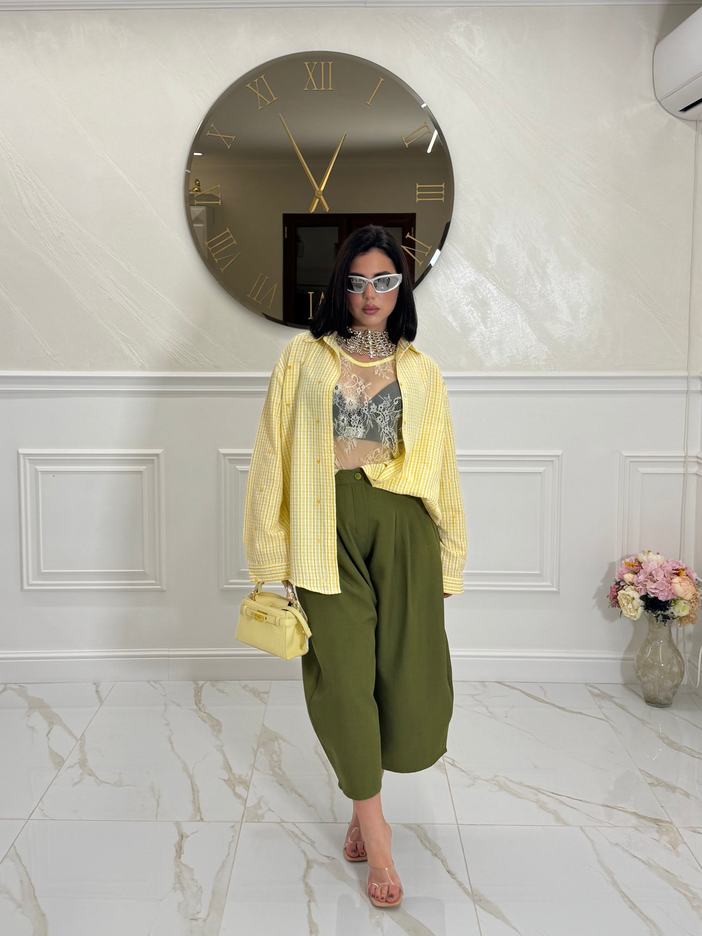 Camicia Venere Yellow