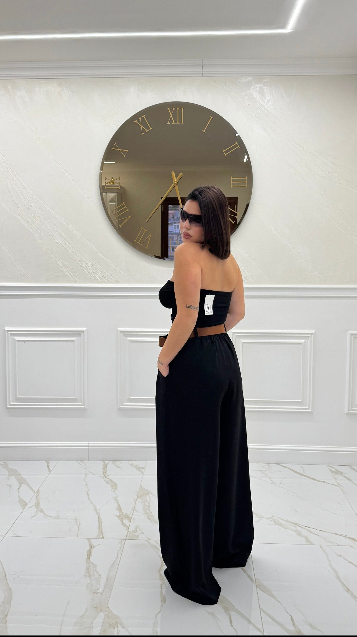 Pantalone Amie Nero