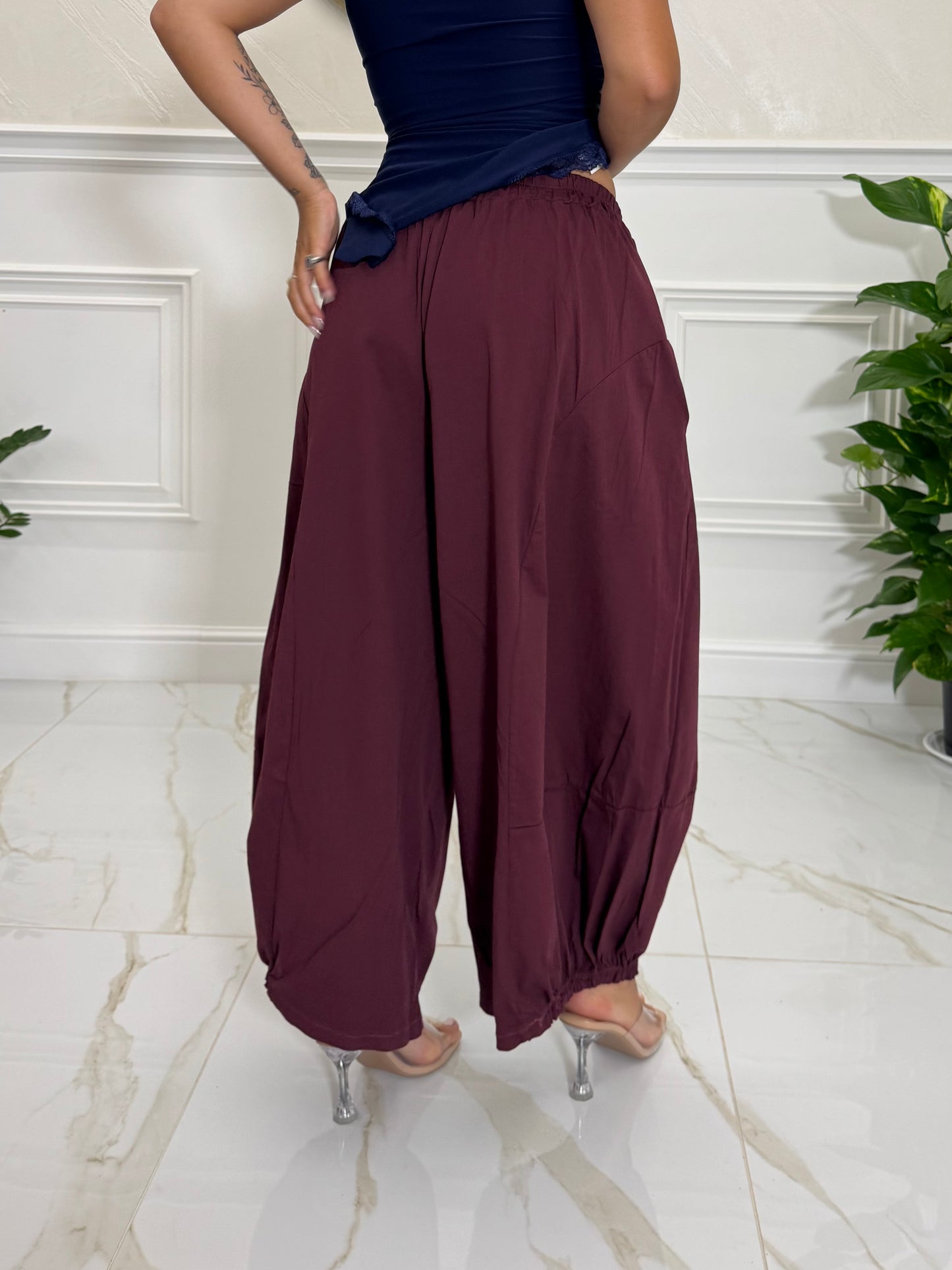 Pantalone UNDERGROUND BORDEAUX