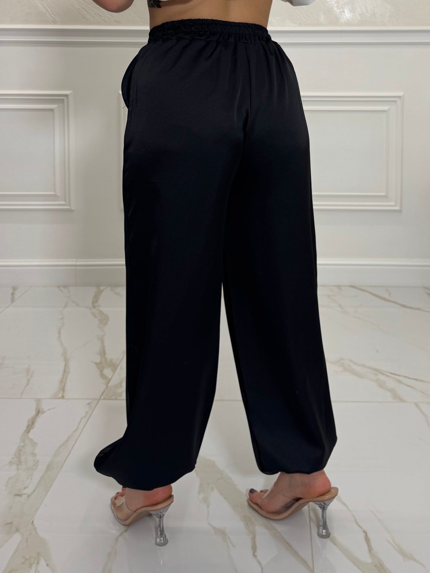 Pantalone Rosé Black