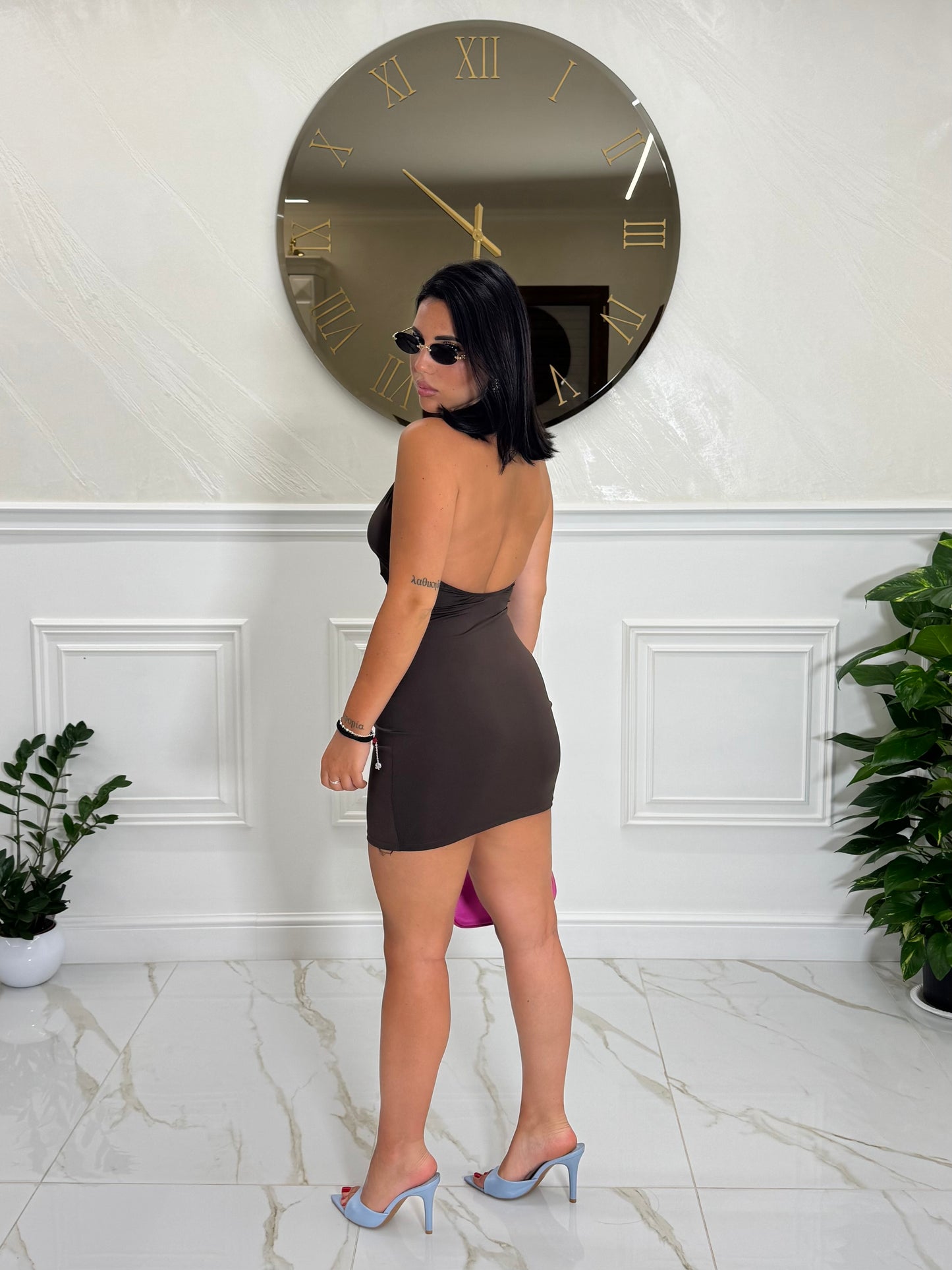Dress St. Tropez Brown