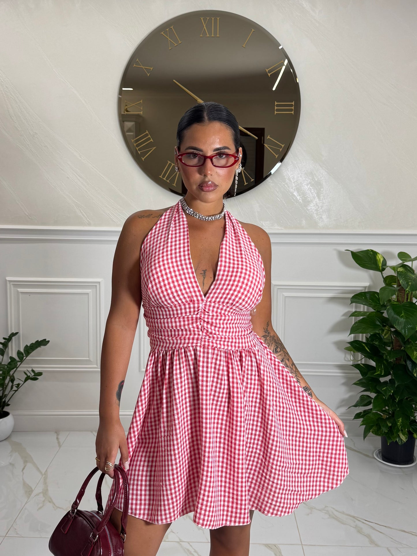 Dress GREASE RED
