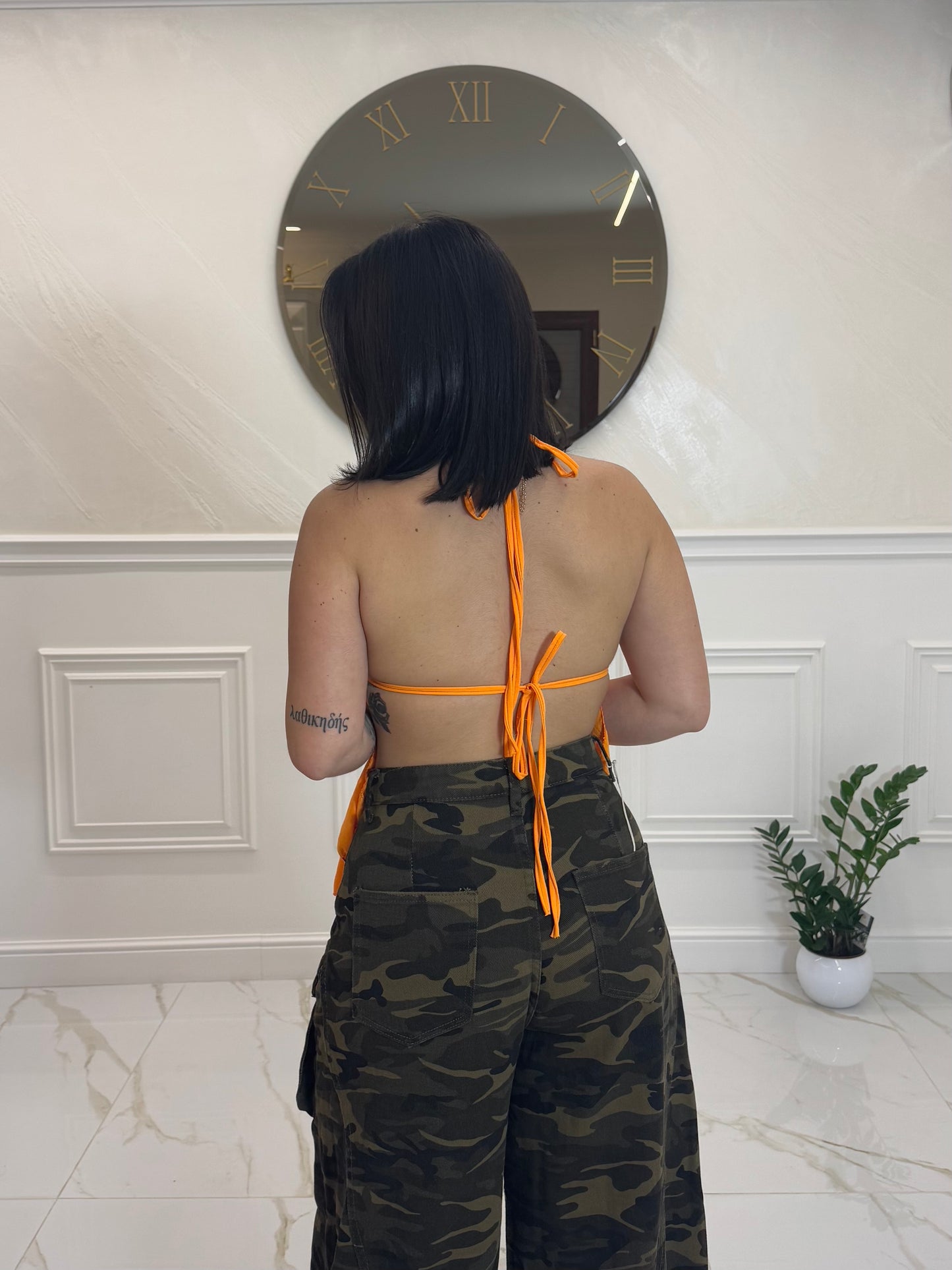 Top Voilá Orange