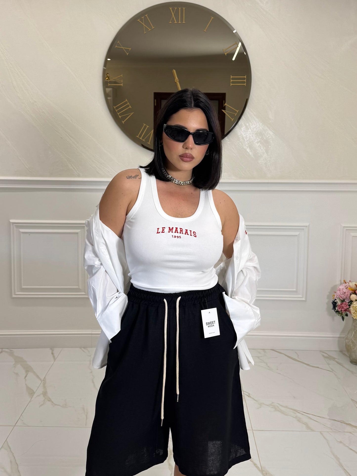 Camicia+Canotta Marais White