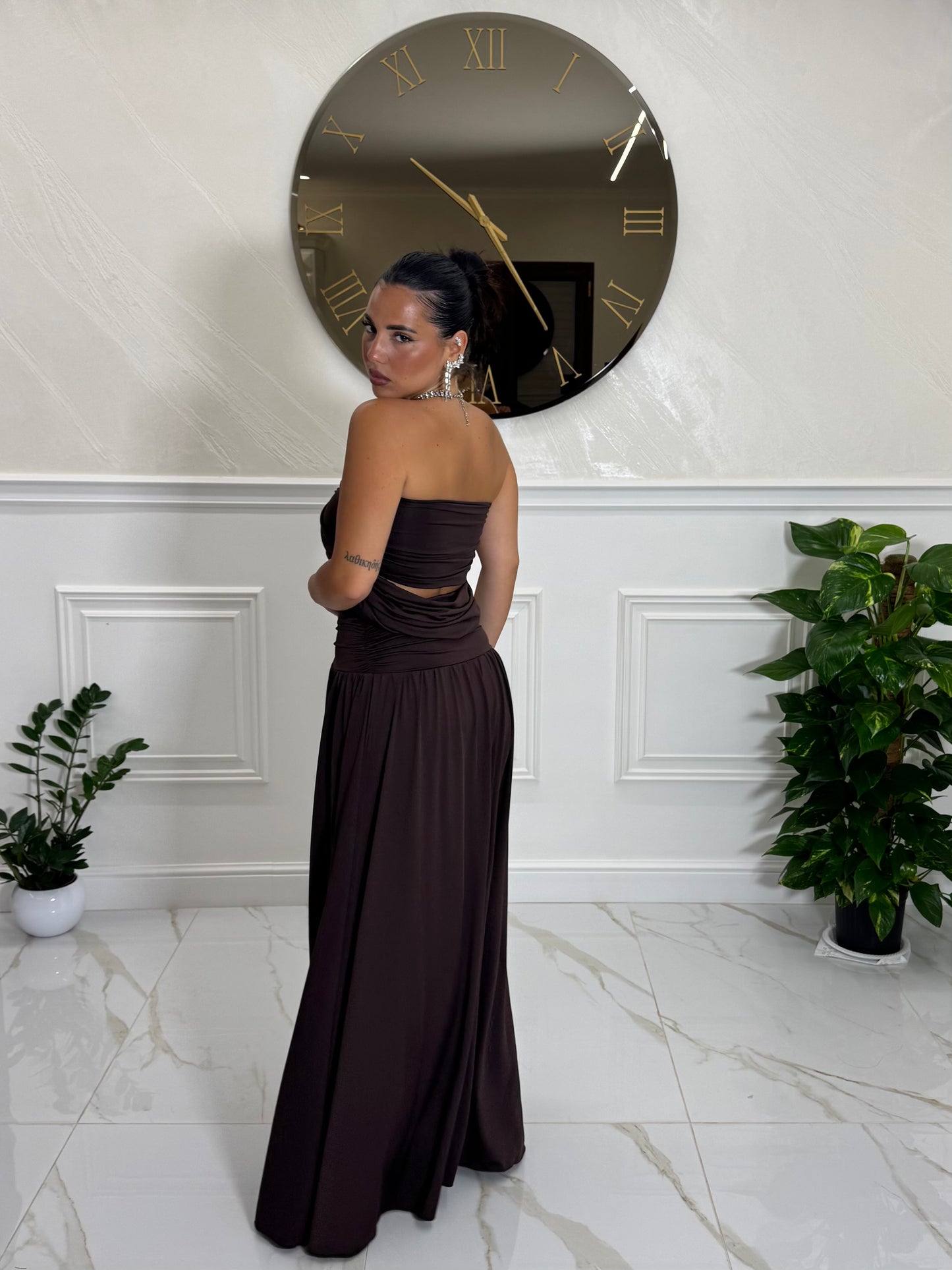 Coordinato Mulan Marrone