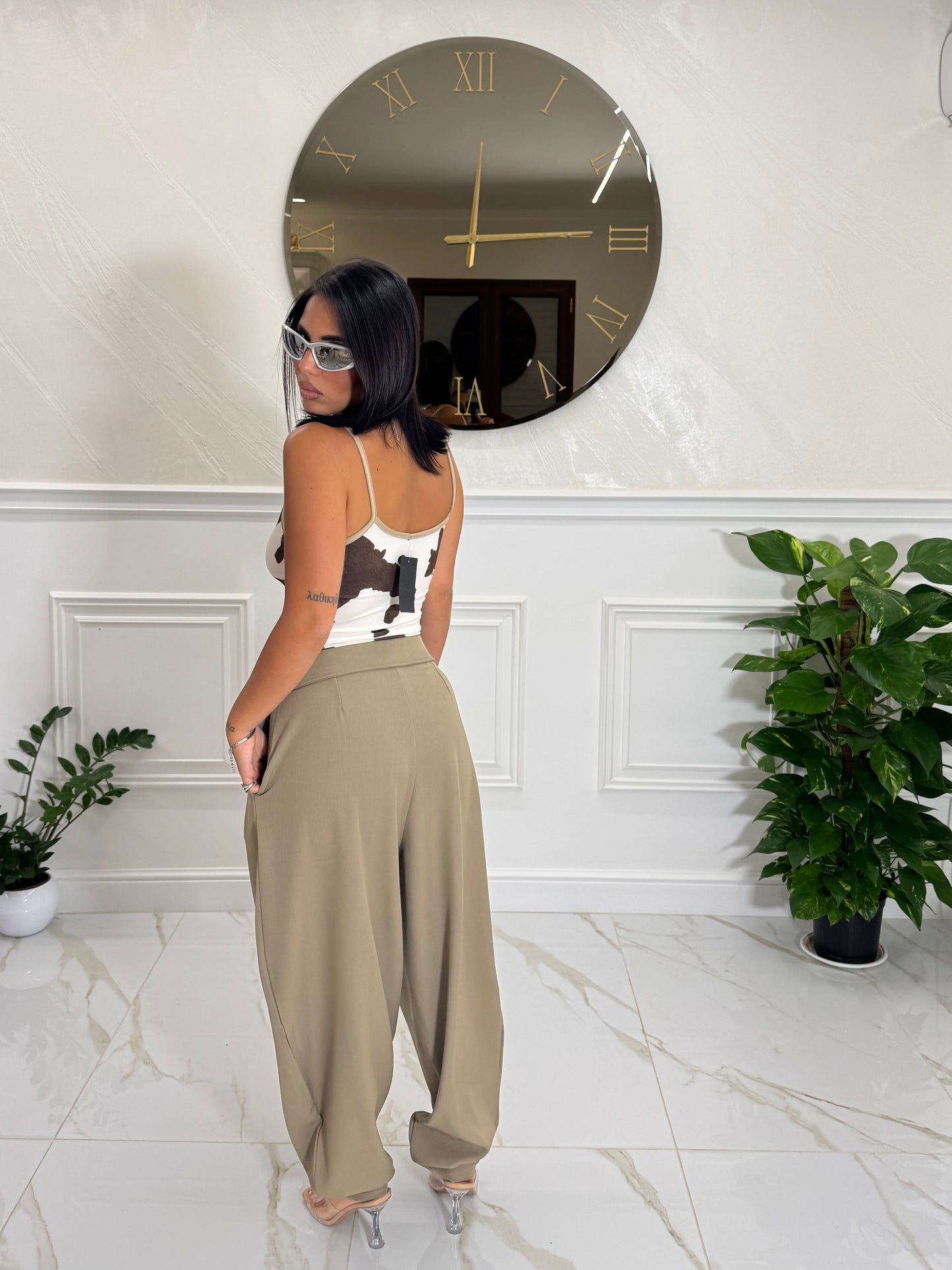 PANTALONE JOGGER BEIGE