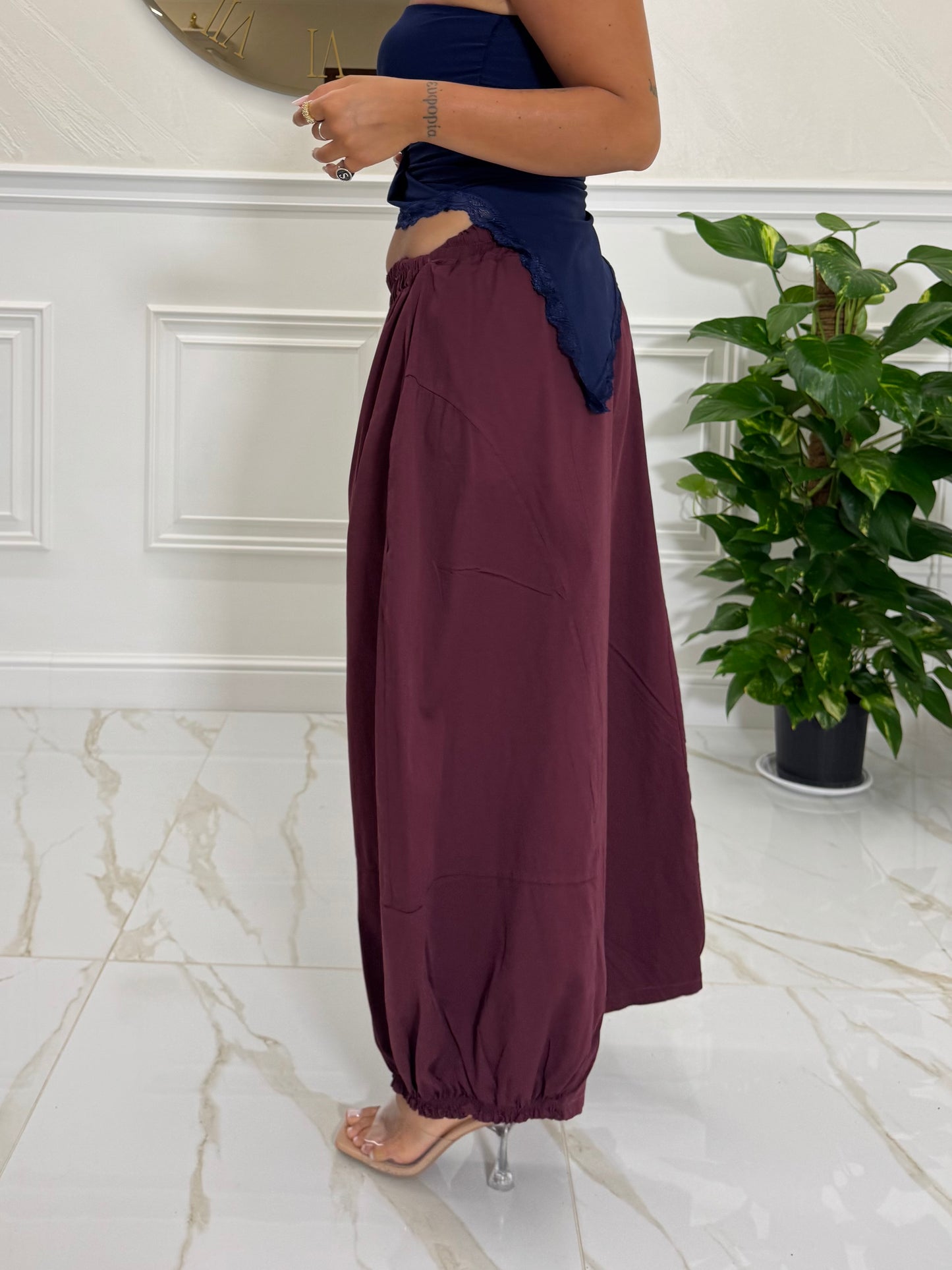 Pantalone UNDERGROUND BORDEAUX