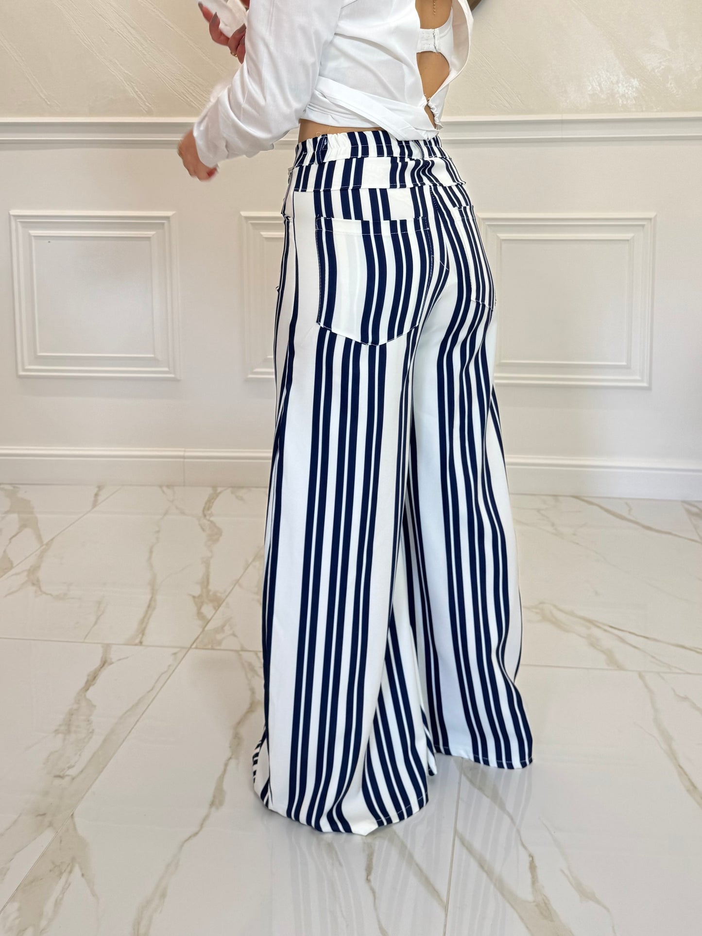 Pantalone Zebra Blue