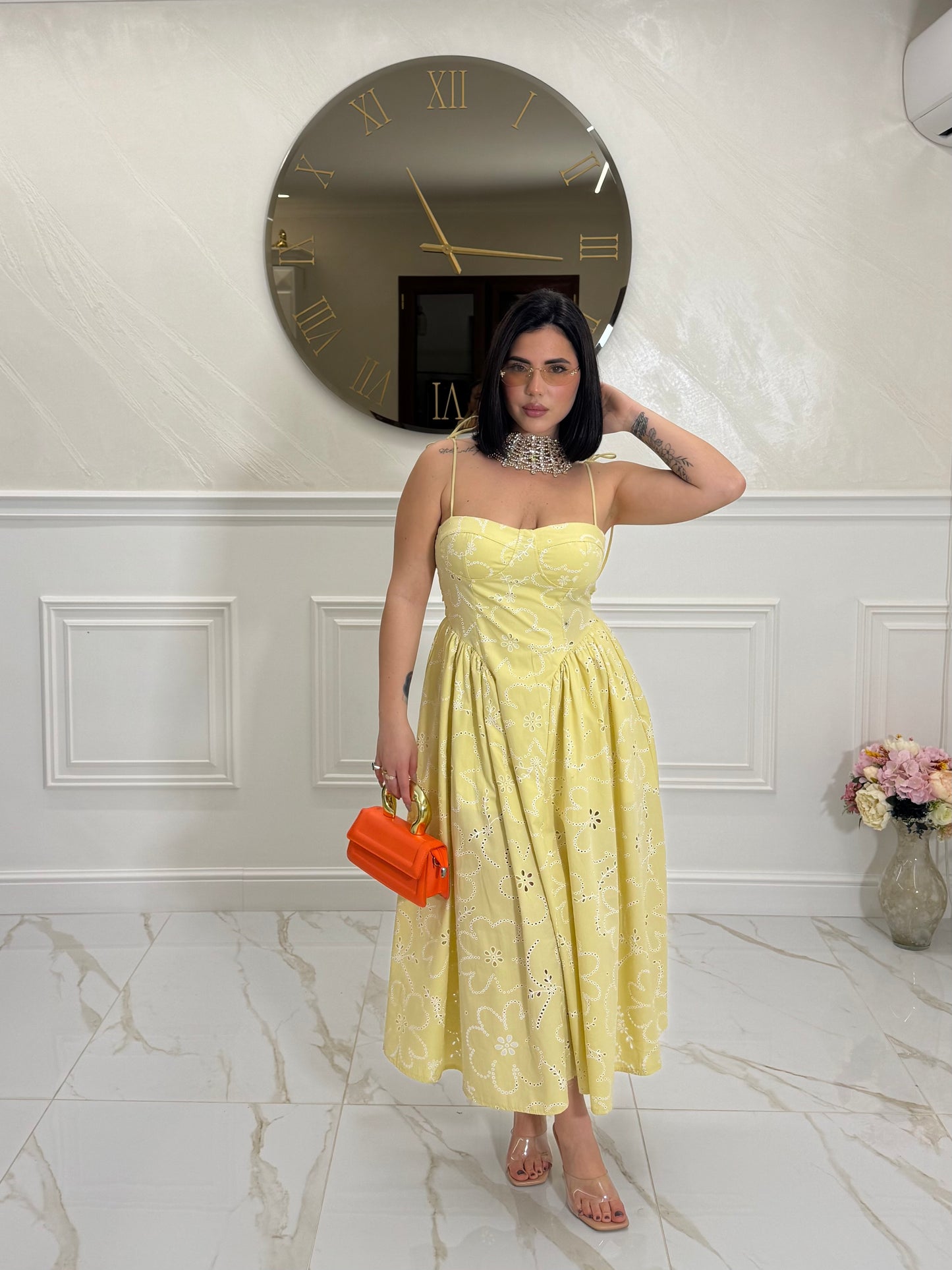 Dress Montecarlo Yellow