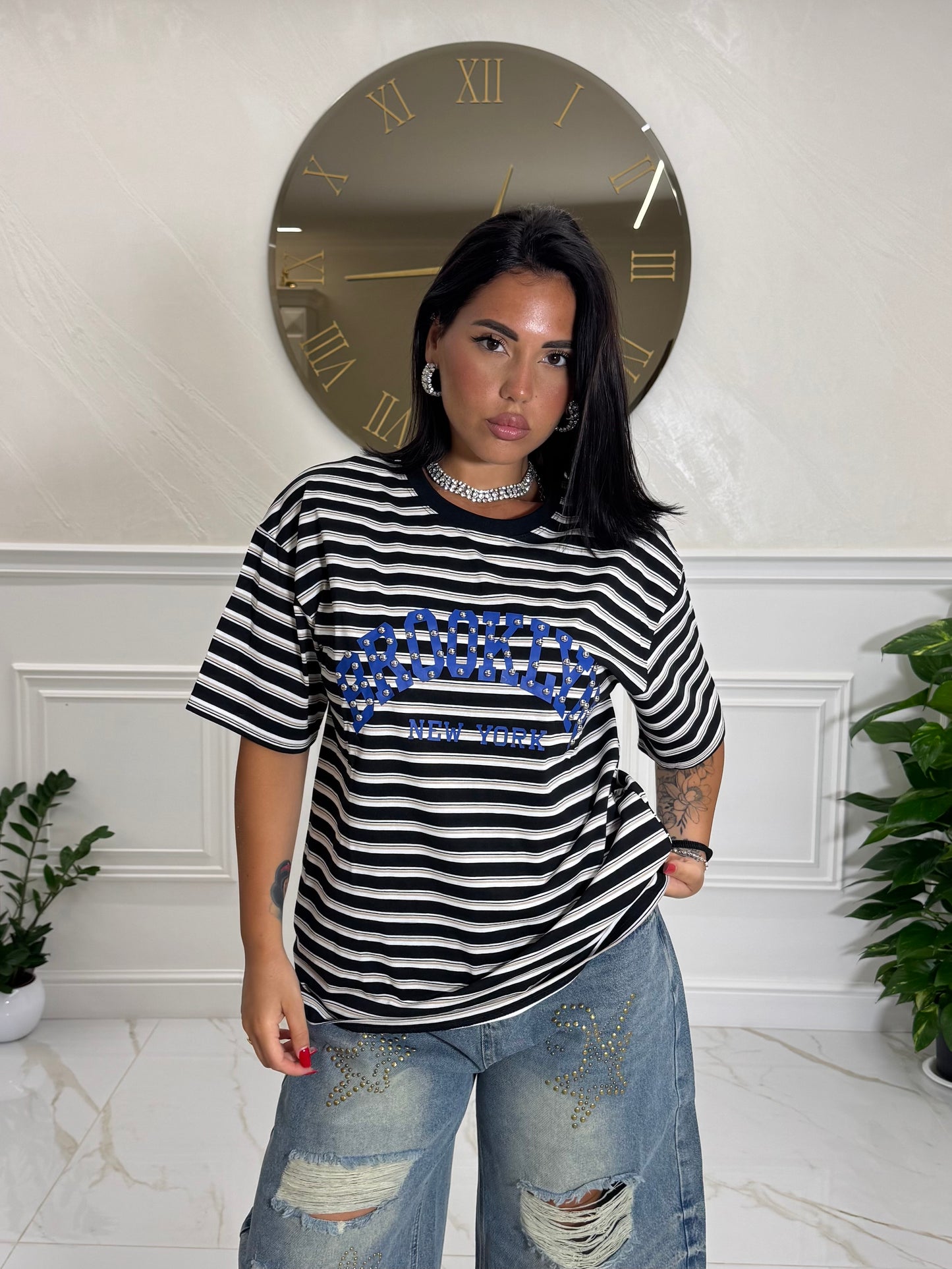 T-Shirt Brooklin Blu