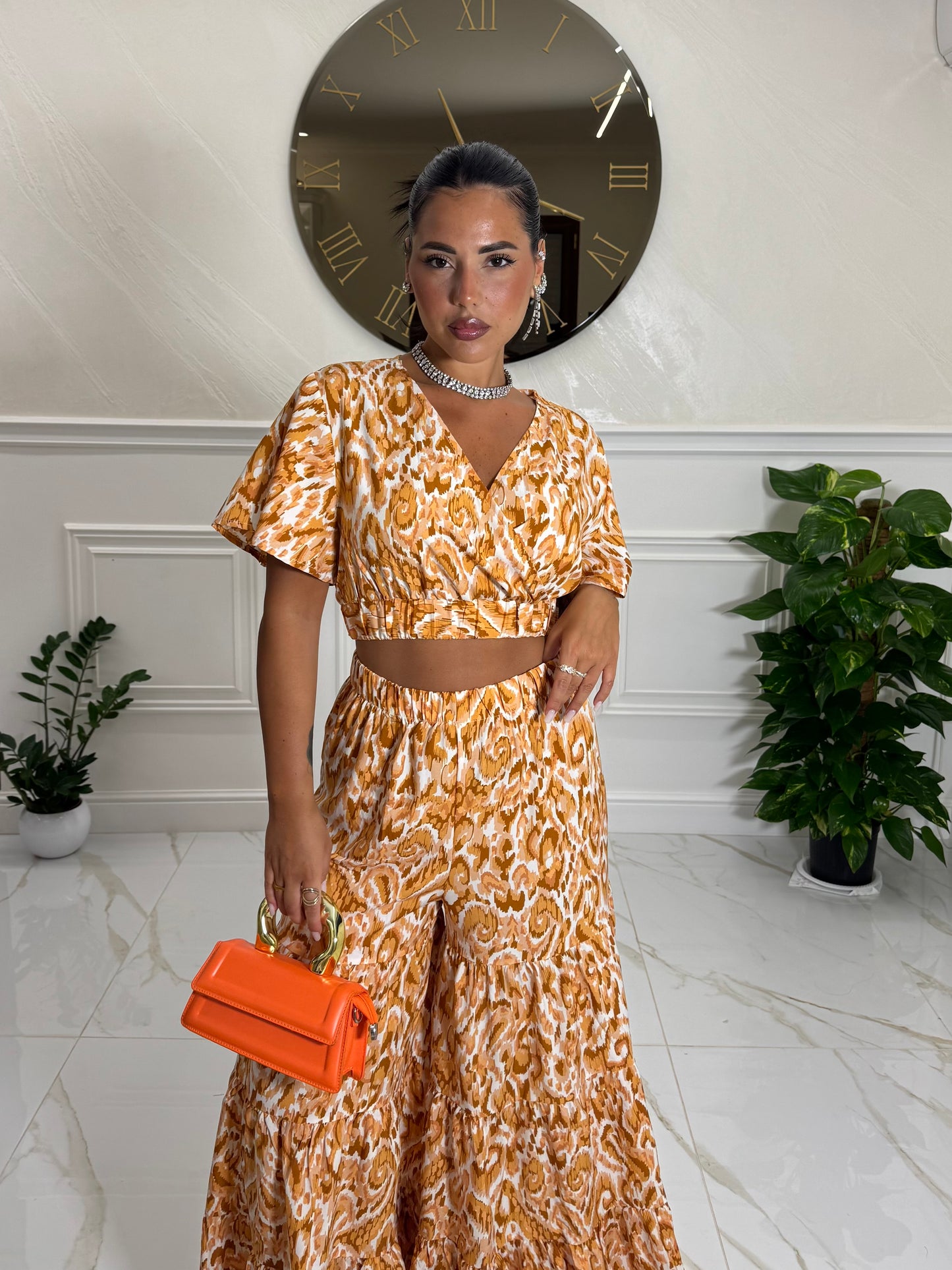 Coordinato Fantasy Orange