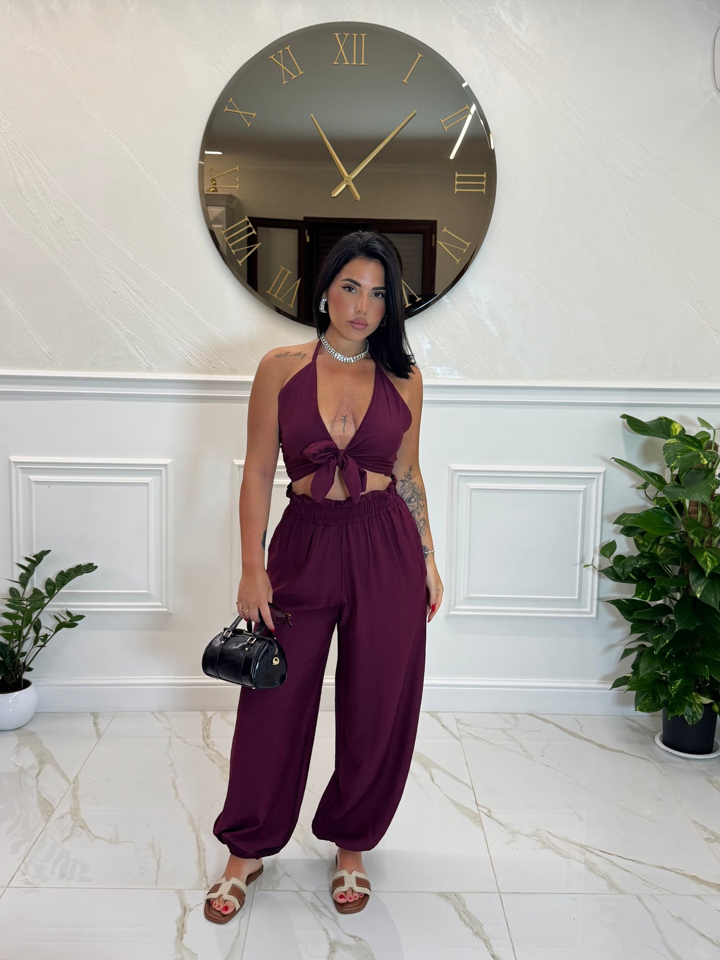Coordinato Allie Prugna