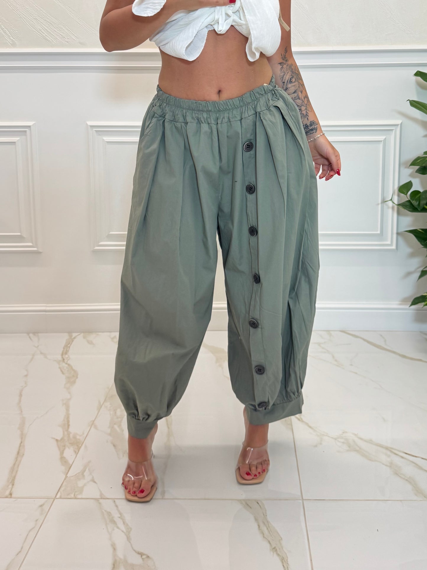 Pantalone Bottom Green