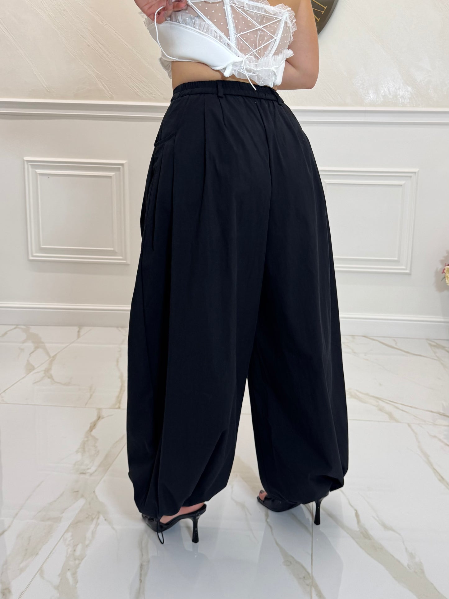 Pantalone Noir Black