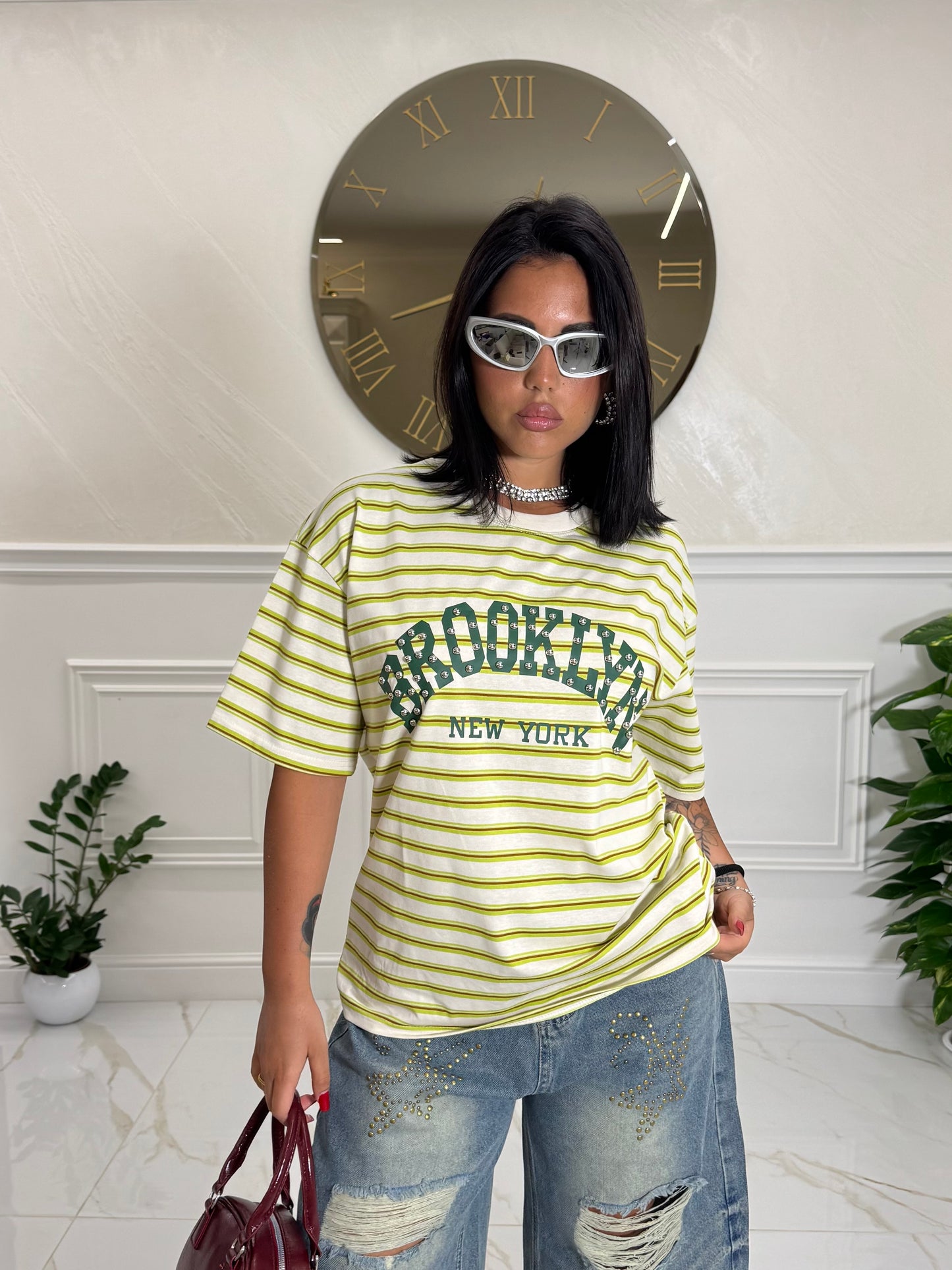 T-Shirt Brooklin verde