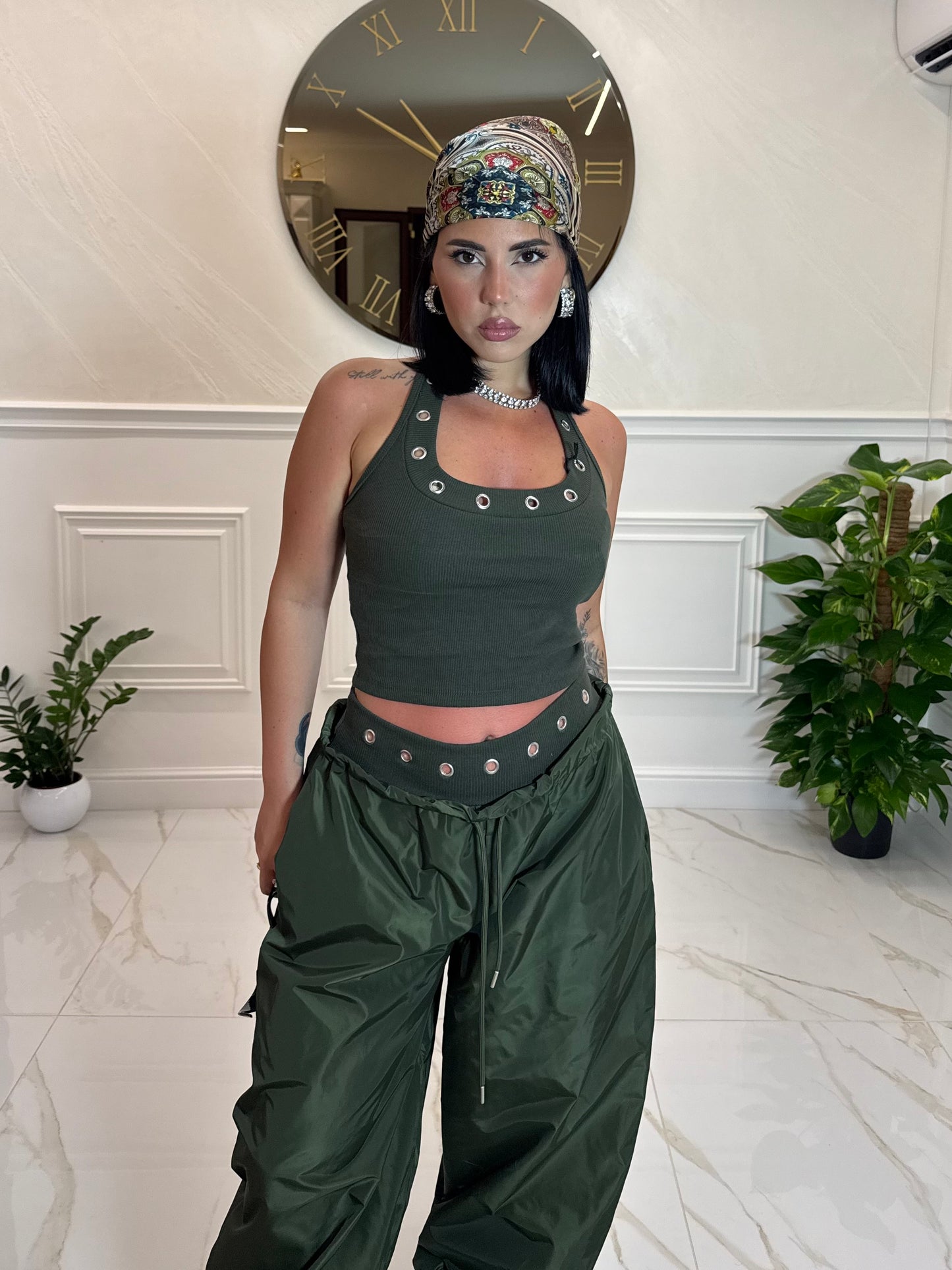 Coordinato Baddie Green