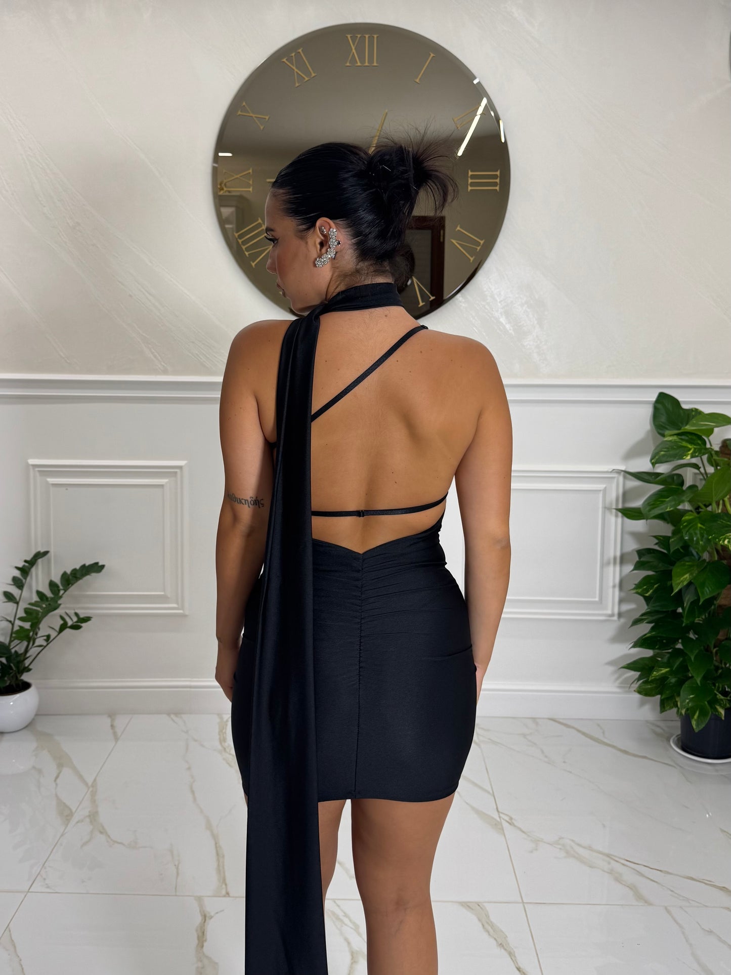 Mini Dress Imperial Black